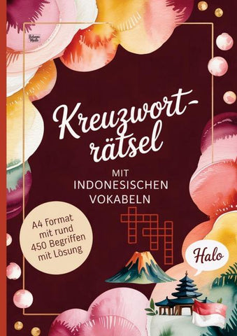 Kreuzworträtsel mit indonesischen Vokabeln