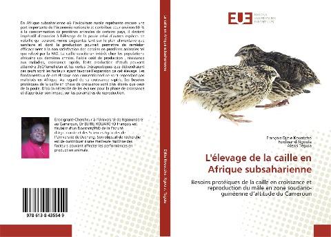 L'élevage de la caille en Afrique subsaharienne