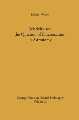 Relativity and the Question of Discretization in Astronomy