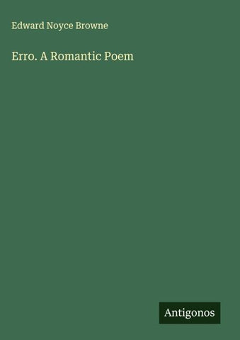 Erro. A Romantic Poem
