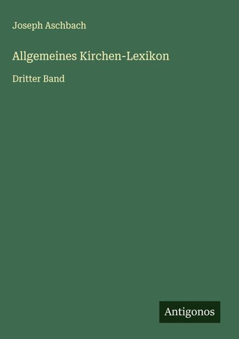 Allgemeines Kirchen-Lexikon