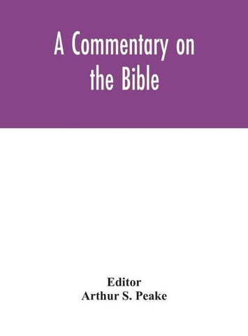 A Commentary On The Bible