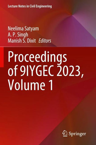 Proceedings of 9IYGEC 2023, Volume 1