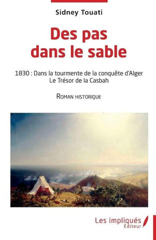 Des pas dans le sable