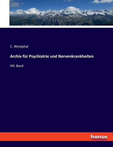 Archiv für Psychiatrie und Nervenkrankheiten