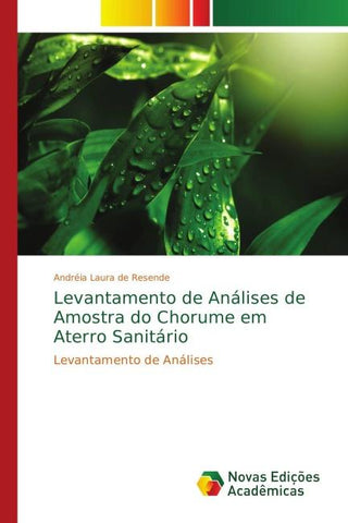 Levantamento de Análises de Amostra do Chorume em Aterro Sanitário