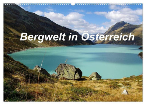 Bergwelt in Österreich (Wandkalender 2026 DIN A2 quer), CALVENDO Monatskalender