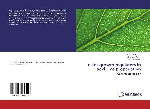 Plant growth regulators in acid lime propagation