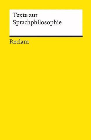 Texte zur Sprachphilosophie
