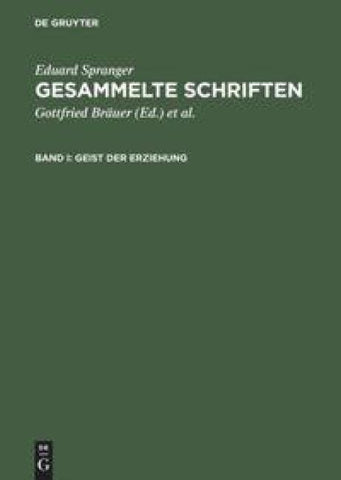 Geist der Erziehung