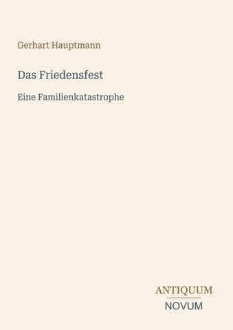 Das Friedensfest