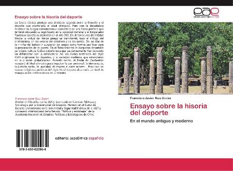 Ensayo sobre la hisoria del deporte