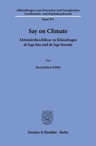 Say on Climate