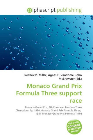 Monaco Grand Prix Formula Three support race