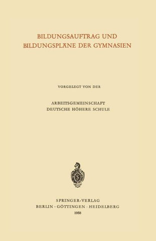 Bildungsauftrag und Bildungspläne der Gymnasien
