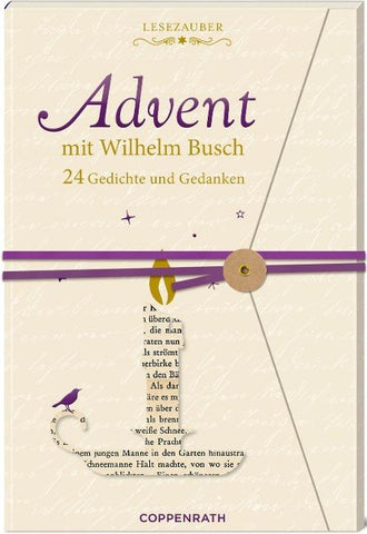 Brief-Adventskalenderbuch – Advent mit Wilhelm Busch