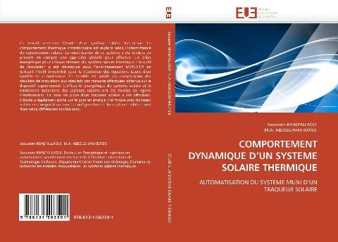 COMPORTEMENT DYNAMIQUE D'UN SYSTEME SOLAIRE THERMIQUE