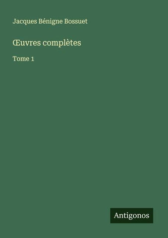 ¿uvres complètes