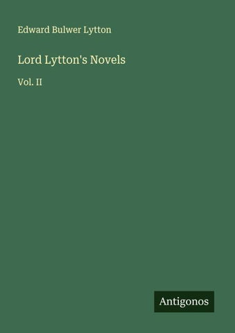 Lord Lytton's Novels