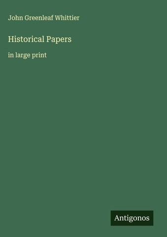 Historical Papers