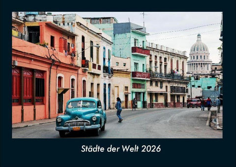 Städte der Welt 2026 Fotokalender DIN A4