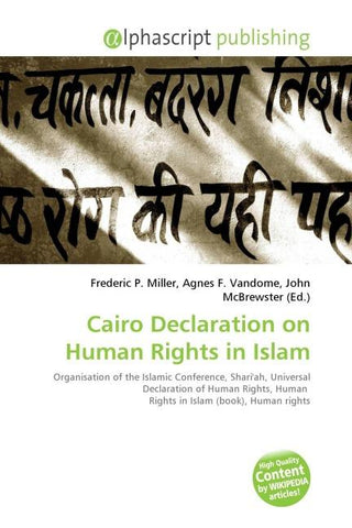 Cairo Declaration on Human Rights in Islam
