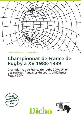 Championnat de France de Rugby à XV 1988-1989