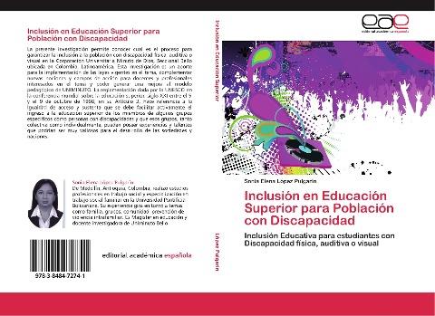 Inclusión en Educación Superior para Población con Discapacidad