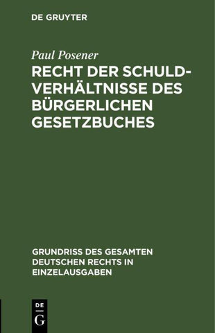 Recht der Schuldverhältnisse des Bürgerlichen Gesetzbuches