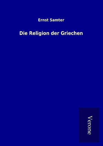 Die Religion der Griechen