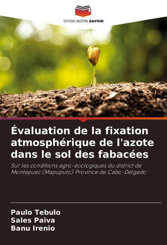 Évaluation de la fixation atmosphérique de l'azote dans le sol des fabacées