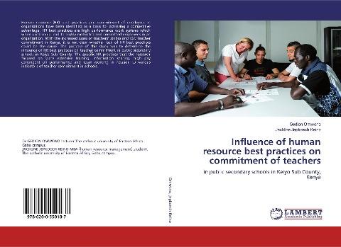Influence of human resource best practices on commitment of teachers