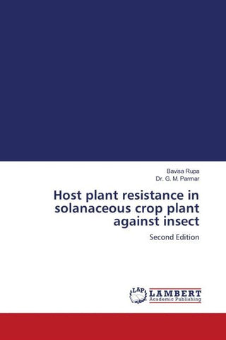 Host plant resistance in solanaceous crop plant against insect