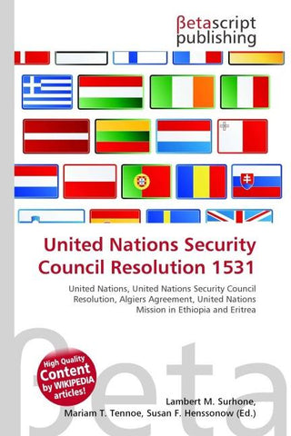 United Nations Security Council Resolution 1531