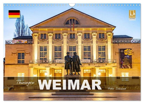 Thüringen - Weimar (Wandkalender 2027 DIN A3 quer), CALVENDO Monatskalender