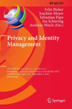 Privacy and Identity Management