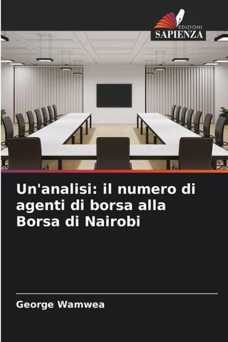 Un'analisi: il numero di agenti di borsa alla Borsa di Nairobi