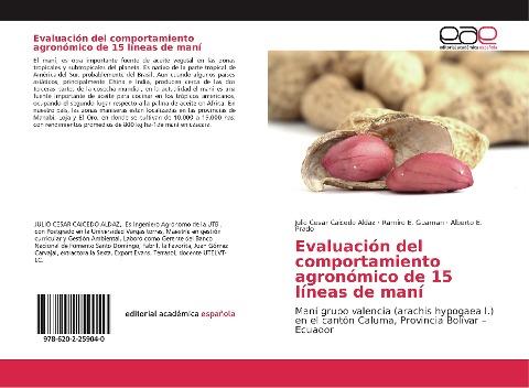 Evaluación del comportamiento agronómico de 15 líneas de maní
