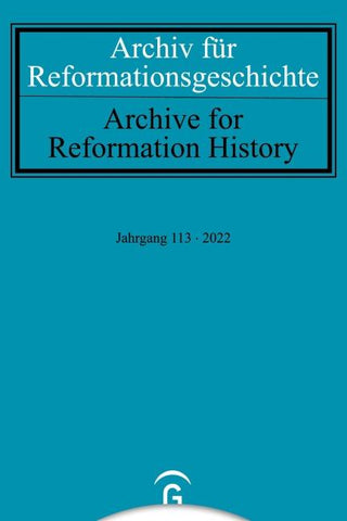 Archiv für Reformationsgeschichte – Aufsatzband