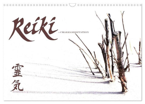 REIKI - Chakrameditation (Wandkalender 2026 DIN A3 quer), CALVENDO Monatskalender