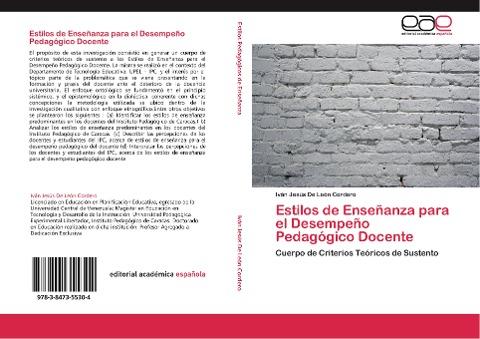 Estilos de Enseñanza para el Desempeño Pedagógico Docente