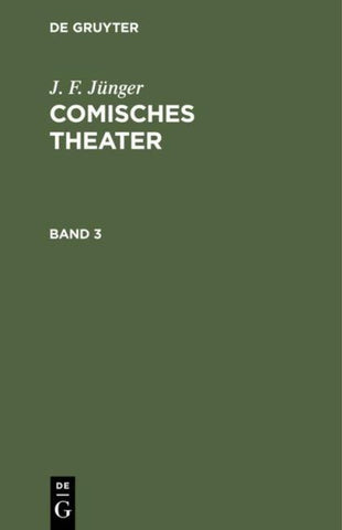 Comisches Theater. Band 3