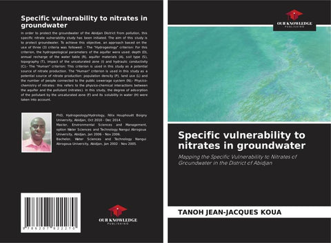Specific vulnerability to nitrates in groundwater