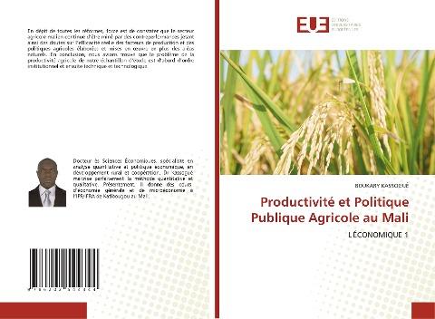 Productivité et Politique Publique Agricole au Mali