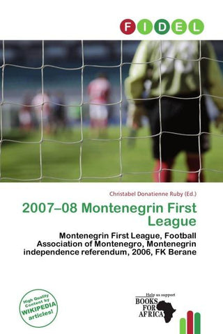 2007-08 Montenegrin First League