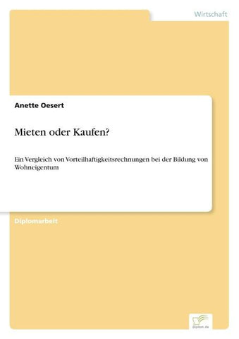 Mieten oder Kaufen?
