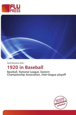 1920 in Baseball