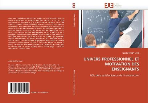 UNIVERS PROFESSIONNEL ET MOTIVATION DES ENSEIGNANTS