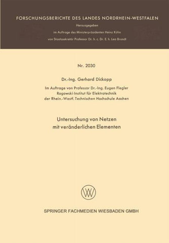 Untersuchung von Netzen mit veränderlichen Elementen