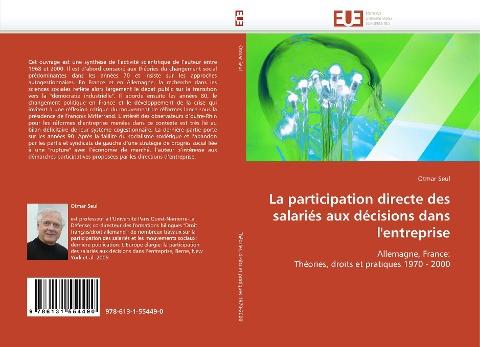 La participation directe des salariés aux décisions dans l'entreprise